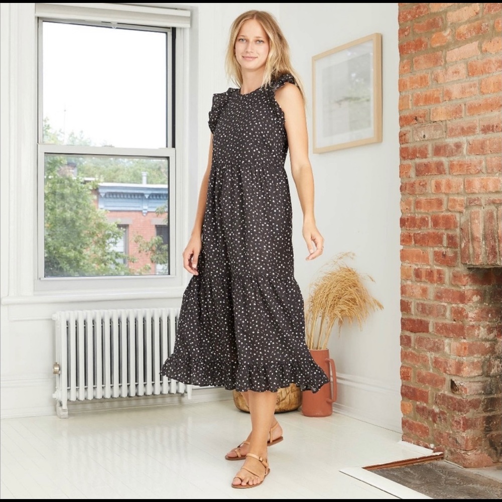 Universal thread tiered flower dress